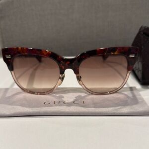 Gucci Women's Tortoiseshell Sunglasses